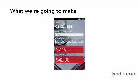 Windows 8 Phone Application Development-1 Calculating Bills(what make)