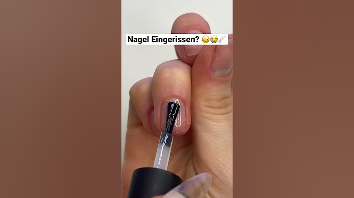 Mein NAGEL ist EINGERISSEN 😳😭 Wir testen den Teebeutel Fix  🩹 #shorts #nails #nägel