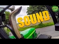 John Deere 7810 (8.1L) -  pure Exhaust SOUND (60FPS)