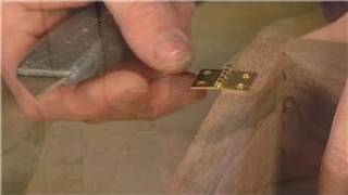 Home Remodeling Tips : How to Mortise a Hinge