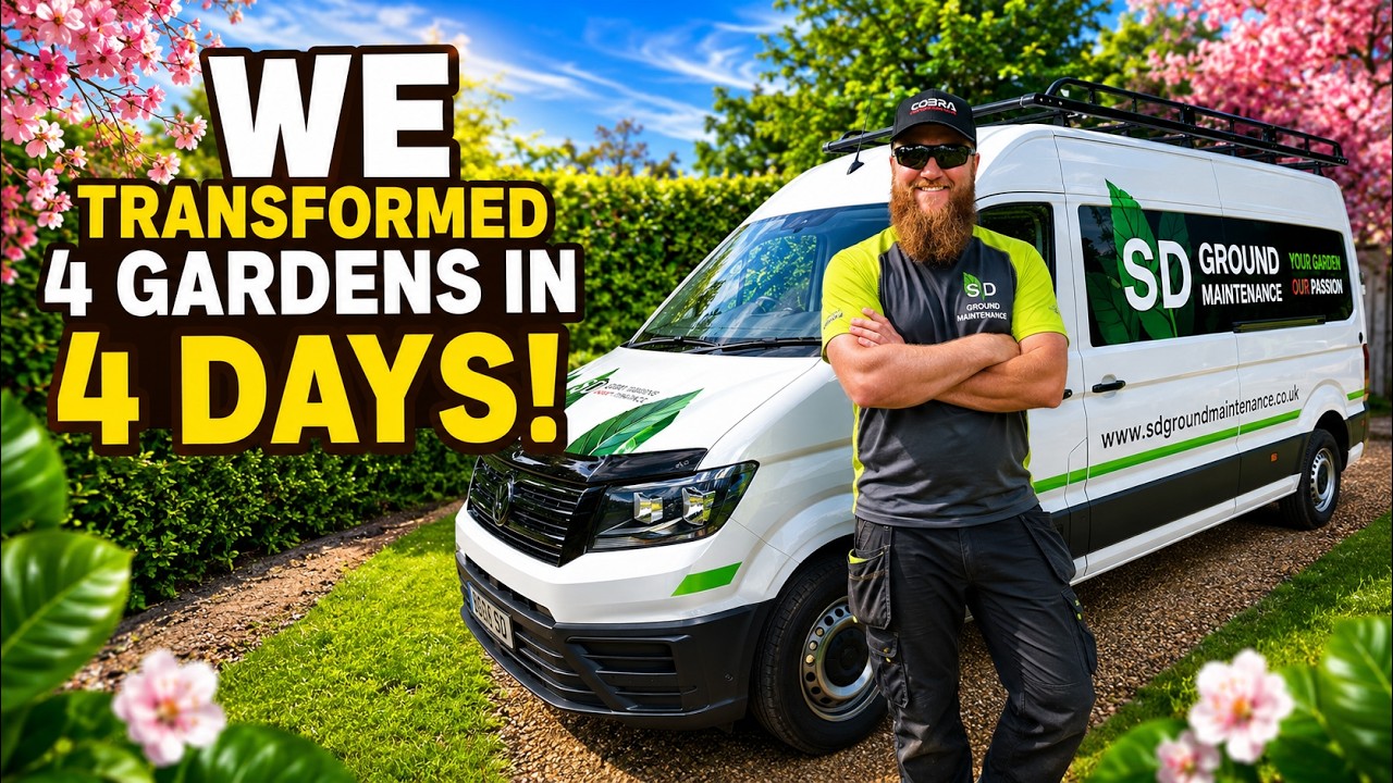 We Transformed 4 gardens in 4 days! - YouTube