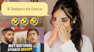 MOTIVATIONAL SPEAKER PARODY | Carryminati | Illumi Girl Reaction