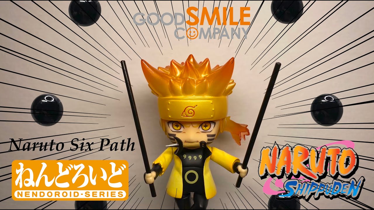 Naruto Six Paths Ver. - Black Balls and Rods Stop Motion Intro - Naruto  Shippuden - Nendoroid Unbox 