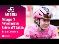 A WIN TO REMEMBER 2026 Giro D Italia Women Stage 7 Race Highlights TNT Sports Cycling 