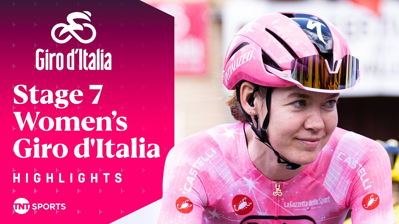 A WIN TO REMEMBER! π₯ | 2026 Giro d'Italia Women Stage 7 Race Highlights | TNT Sports Cycling