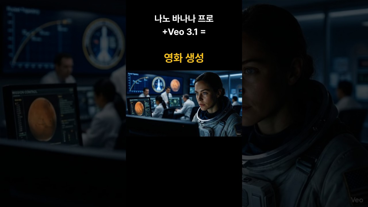 AI로 영화 만들기 (나노 바나나 프로 + Veo 3.1 활용)