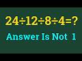 The simple math secret that everyone forgets |most people get this math problem wrong