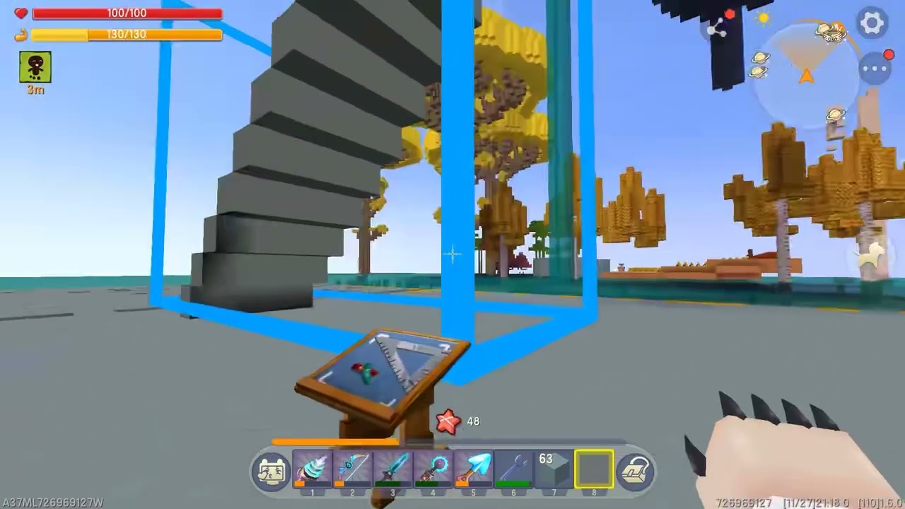 史上最狂！巨型空島滑滑梯，荒島求生也能嗨翻天！ #迷你世界 #迷你世界生存 #沙盒游戏 #游戏解说 #冒险游戏