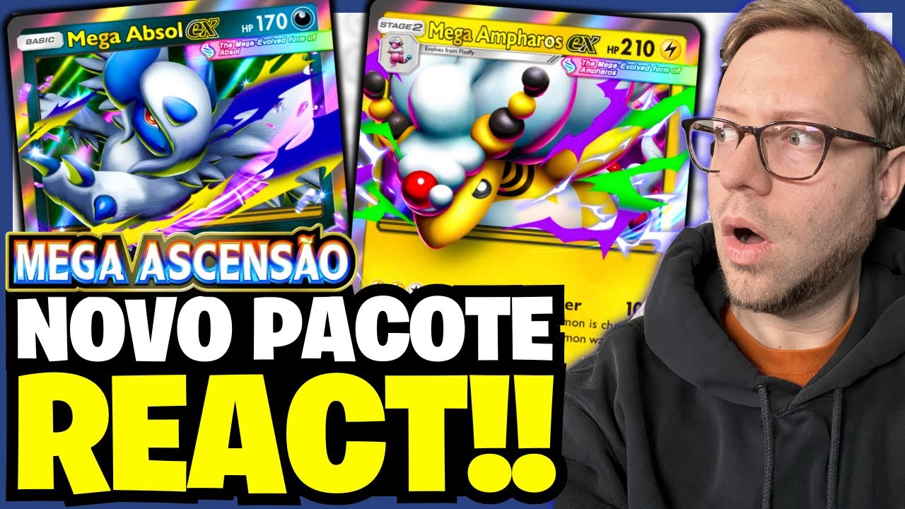 REAGINDO ÀS NOVAS CARTAS de Pokémon TCG Pocket | Mega Ascensão