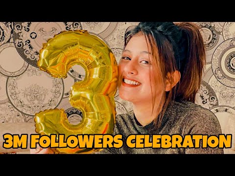 3 MILLION FOLLOWERS CELEBRATION