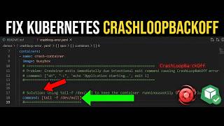 Crashloop Error Solution