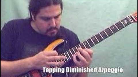 Diminished Tapping Arpeggio - Theodore Ziras Free Lessons