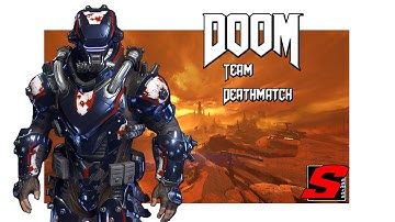 Doom Team Deathmatch Gameplay Static Rifle+Combat Shotgun