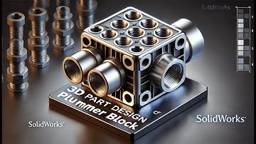Plummer Block 3D Part Design || Solidworks
