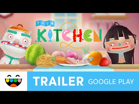 Cook Weird &amp; Yum Things in Toca Kitchen 2 | Google Play Trailer | @TocaBoca