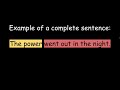 Understanding Sentences and Fragments