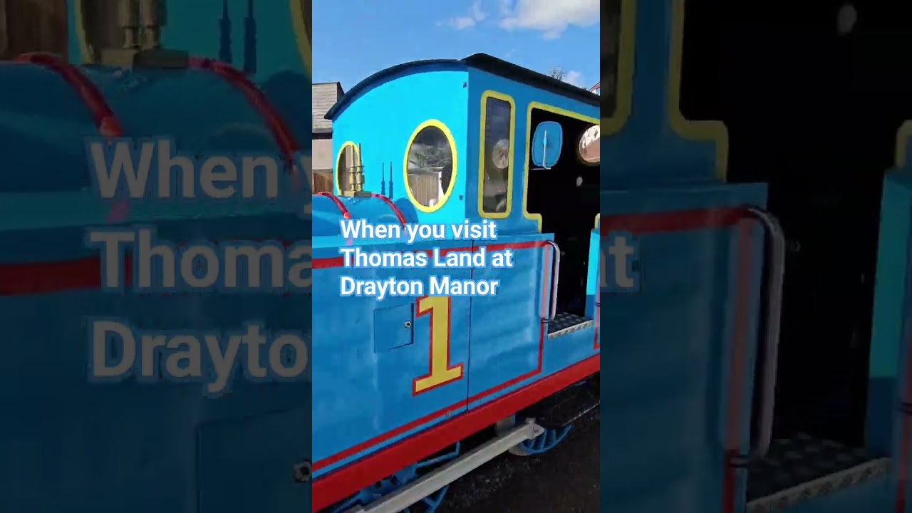 Unmistakably Thomas Land at Drayton Manor 😁 