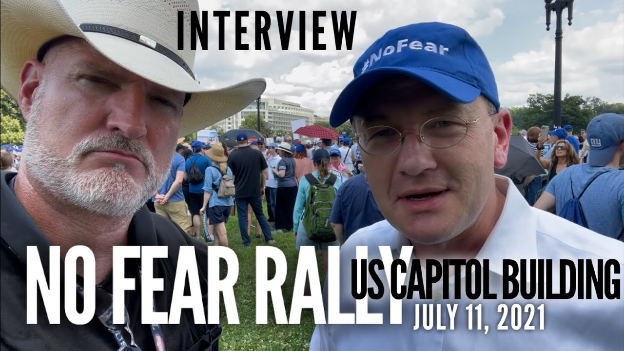 No Fear Rally at The US Capitol interview by MustangMedic June 11, 2021 ...