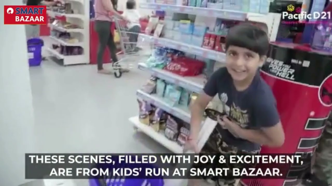 At Pacific D21 Mall, Smart Bazaar! Kids actively participated & loved their dream coming true!