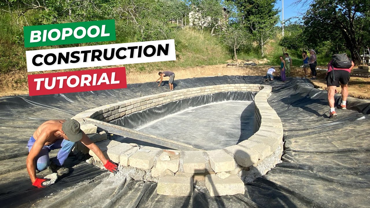 HOW TO BUILD A BIOPOOL! (Italian Method)
