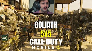 NEW CUSTOM GOLIATH 5V5 MODE IN COD MOBILE!
