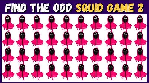 SQUID GAME 2 QUIZ round 7 🦑😈🏆 | Find the odd emoji | GENERAL KNOWLEDGETRIVIA CHALLENGE 2024/2025