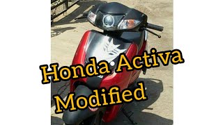 Modified Rapping Red And Black Colour In Limited Addition