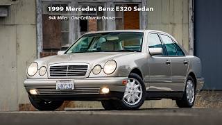 Gold Standard: 1999 Mercedes Benz E320 Sedan