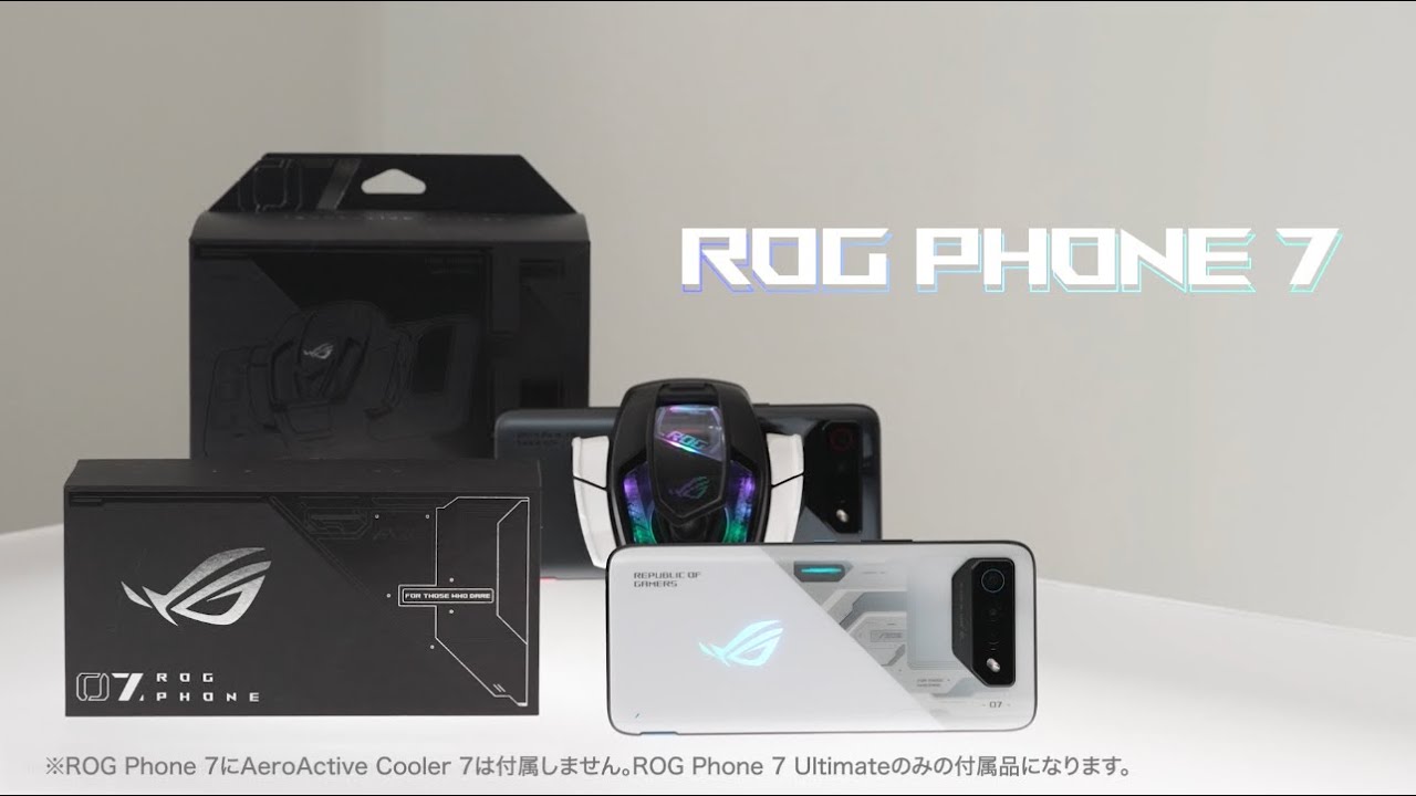 ASUS Store（エイスース ストア） - ROG Phone 7 (ROG7-BK16R512)