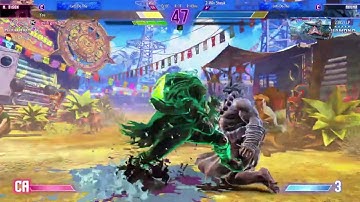 M. Bison crossup footdive... or not?