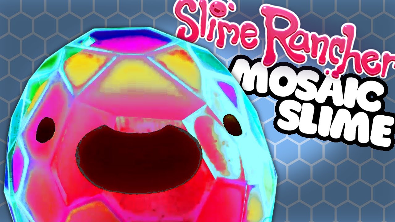 Goo play. Мозаика СЛАЙМ. СЛАЙМ ранчер мозаика. Slime Rancher Mosaic Slime. Мозаичный гордо Slime.