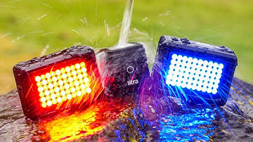 LitraPro & LitraTorch 2.0 Waterproof Test | One Gallon of Water Poured on Camera Lights