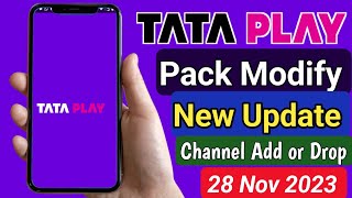 Tata Play Pack Modify New Update // Tata Play Plan Change New Update screenshot 3
