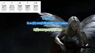 You're Beautiful by James Blunt play along with scrolling guitar chords and lyrics