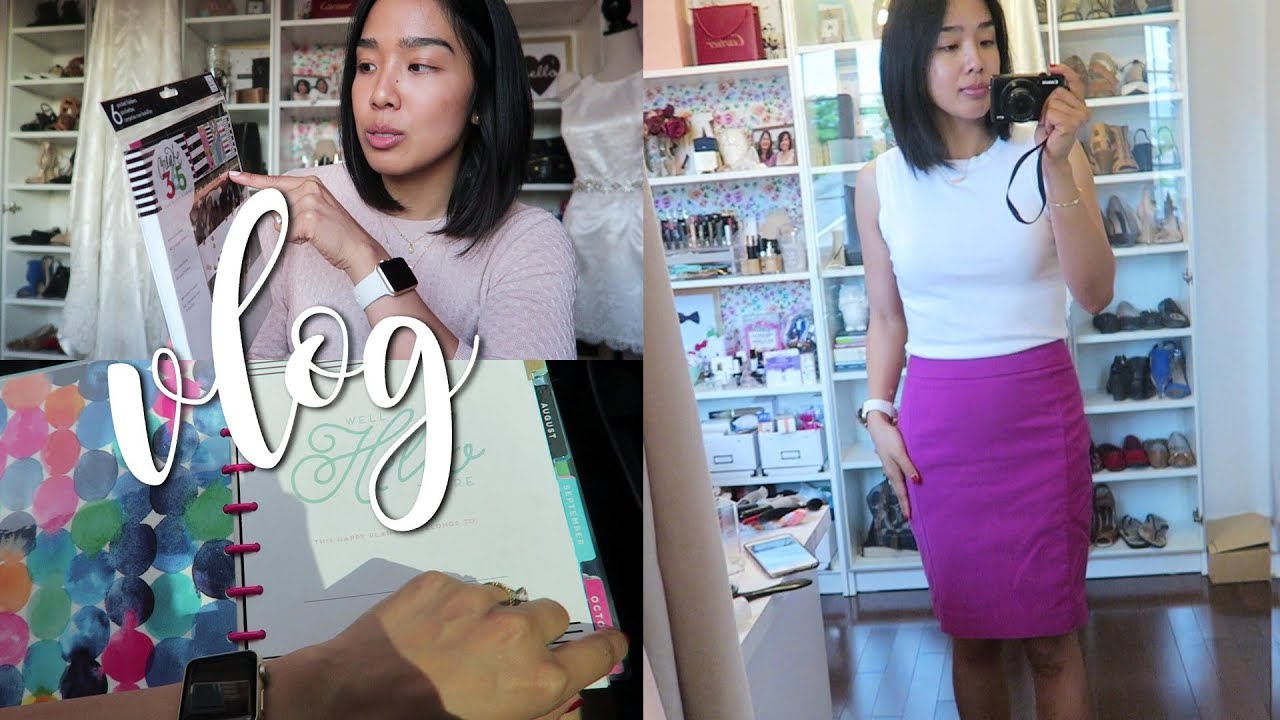 vlog planner  update work ootds YouTube