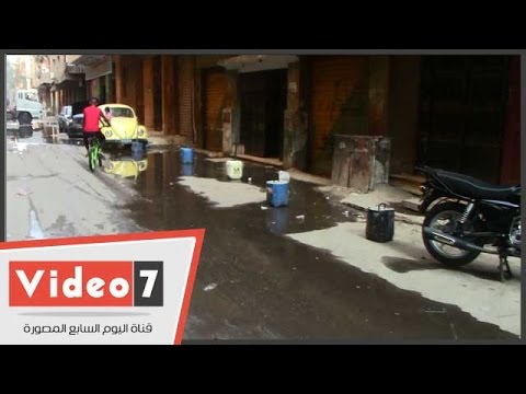 بالفيديو مدينة السادات تعوم فى بحور الصرف الصحى