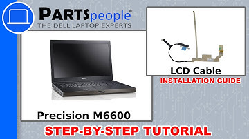 Dell Precision M6600 LCD Cable How-To Video Tutorial