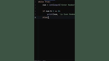 Python Number is Even Or Odd. #python