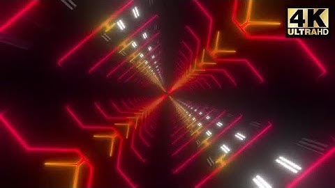 Geometric Neon Beams Stock Motion Graphics