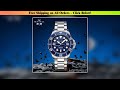 Seagull Ocean Series Watch Automatic Winding Mechanical Watch Men 200 Meters Waterproof  Luminous