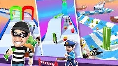 Thief Run 3d Game - walkthrough Android game stage 100