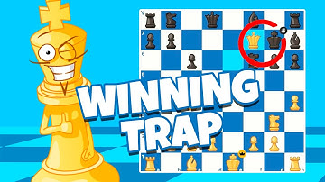 QUICK TRAP to Beat the Caro-Kann Defense | ChessKid