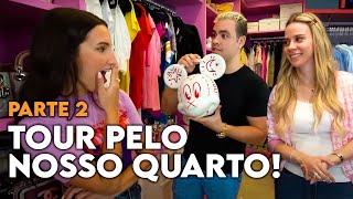 TOUR PELO QUARTO DO LUCCAS NETO E JESSI [PARTE 2]