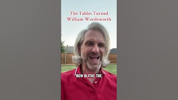 The Tables Turned, William Wordsworth #poetry #poem #favoritepoem #nature