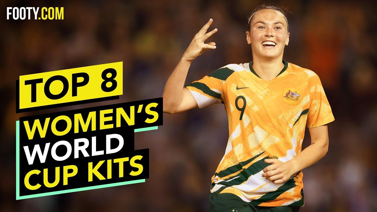 TOP 8 FIFA 2019 WOMEN'S WORLD CUP KITS  YouTube