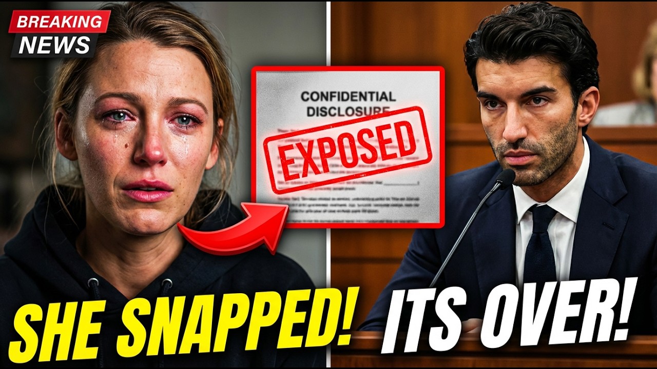 Blake Lively LOSES CONTROL as Justin Baldoni DROPS SHOCKING Court ...