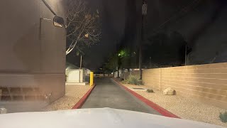 C or C Las Vegas LIVE - Driving Tour. MEGAPHONE FUN. TACOS AND PAPER PLATE.