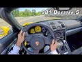 2013 Porsche Boxster S Manual - Was the 981S the Best Generation? (POV Binaural Audio)