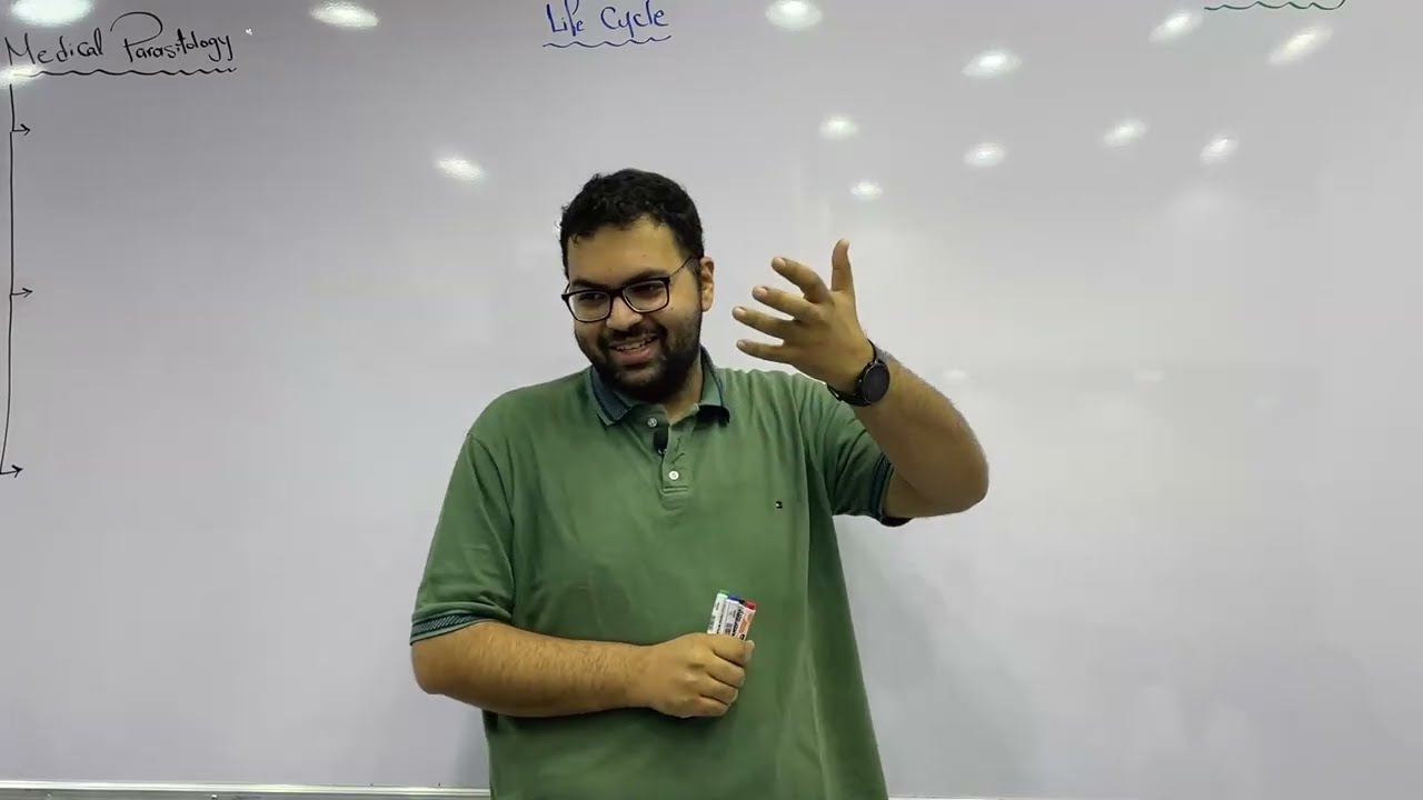 1. Introduction to Medical Parasitology  - 3rd Year Medical students  - Kasr Al Ainy (196)