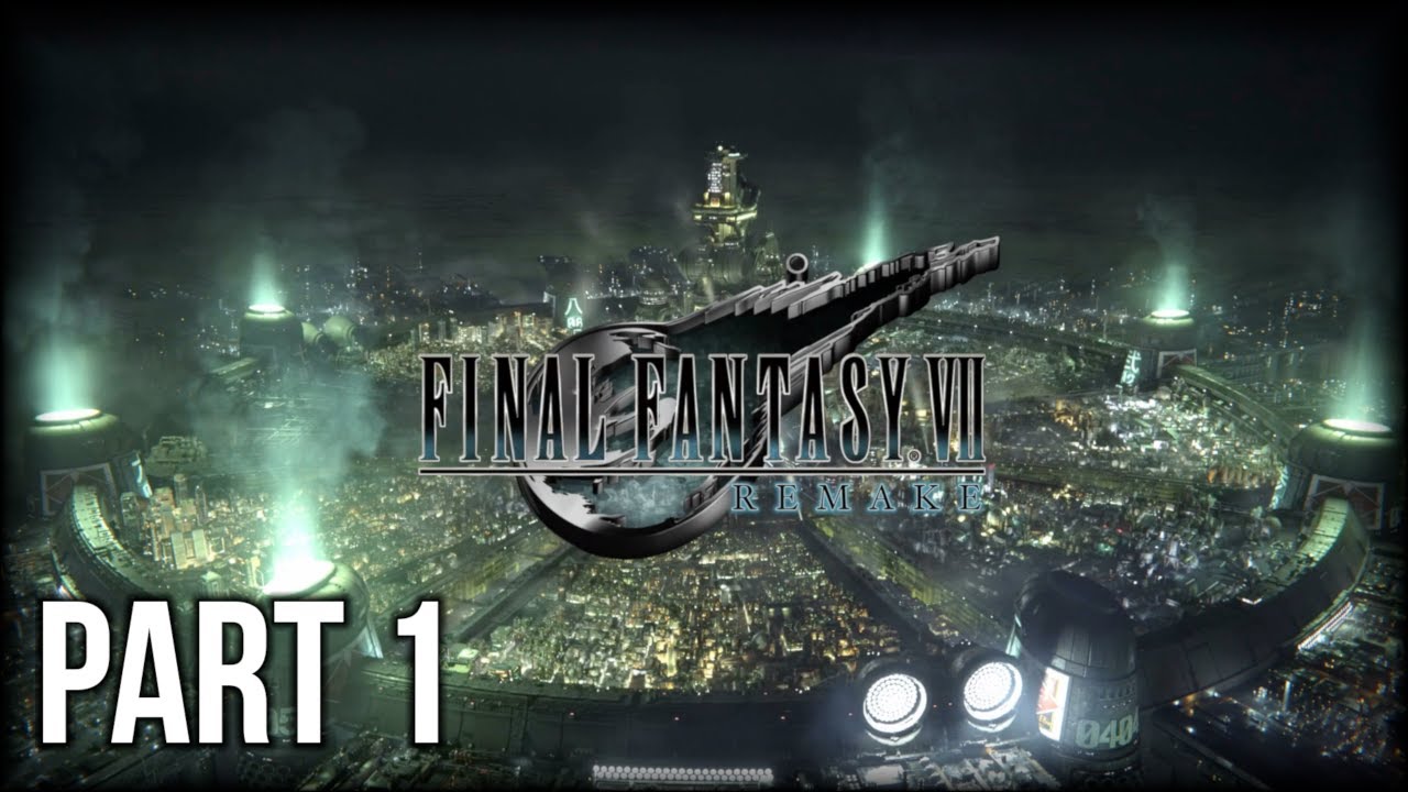 EP01] FF7 Remake 100% PLATINUM Walkthrough - Chapter 1 (Part 1